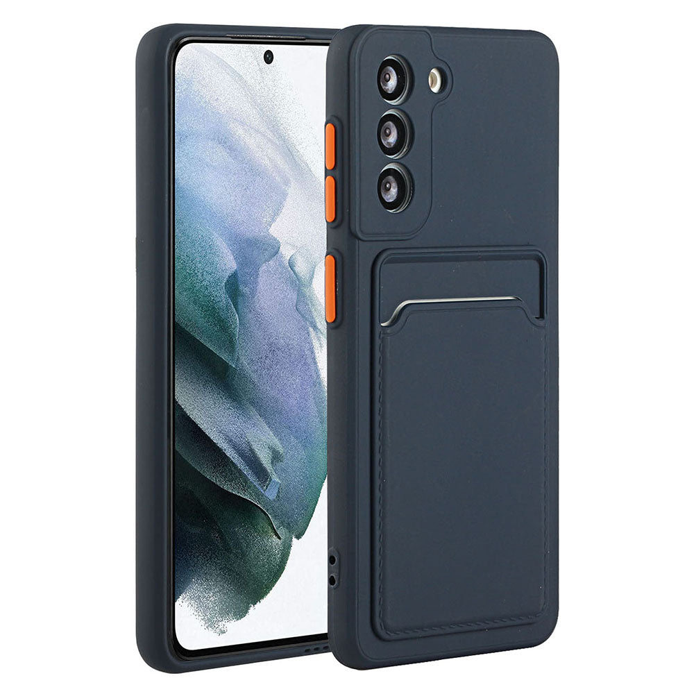For Samsung Galaxy S23 Anti-drop Phone Case Soft TPU Protective Cover with Card Holder For Samsung Galaxy S23 Anti-drop Phone Case Soft TPU Protective Cover with Card Holder